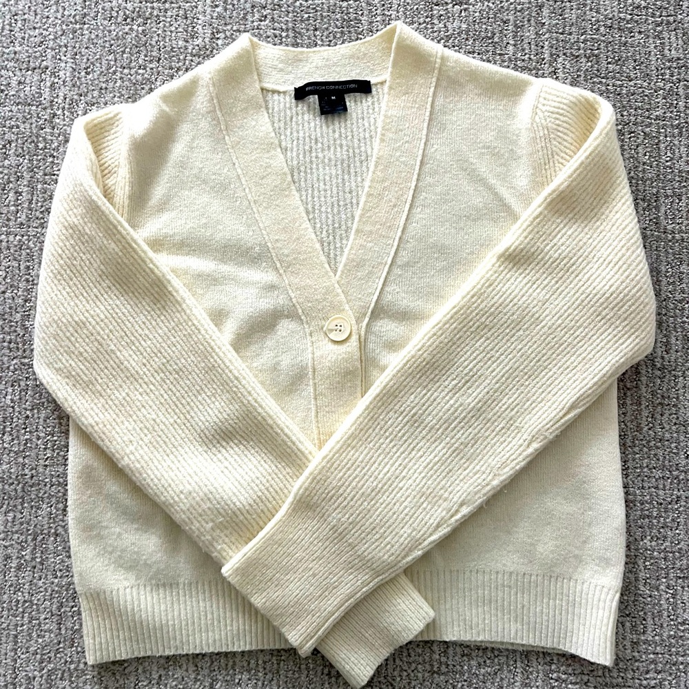 French Connection Babysoft Cropped Cardigan